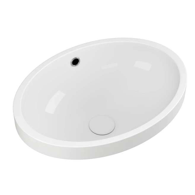 Раковина под столешницу DQ Venice белая 605*440*205мм (DT1021716) - фото 1