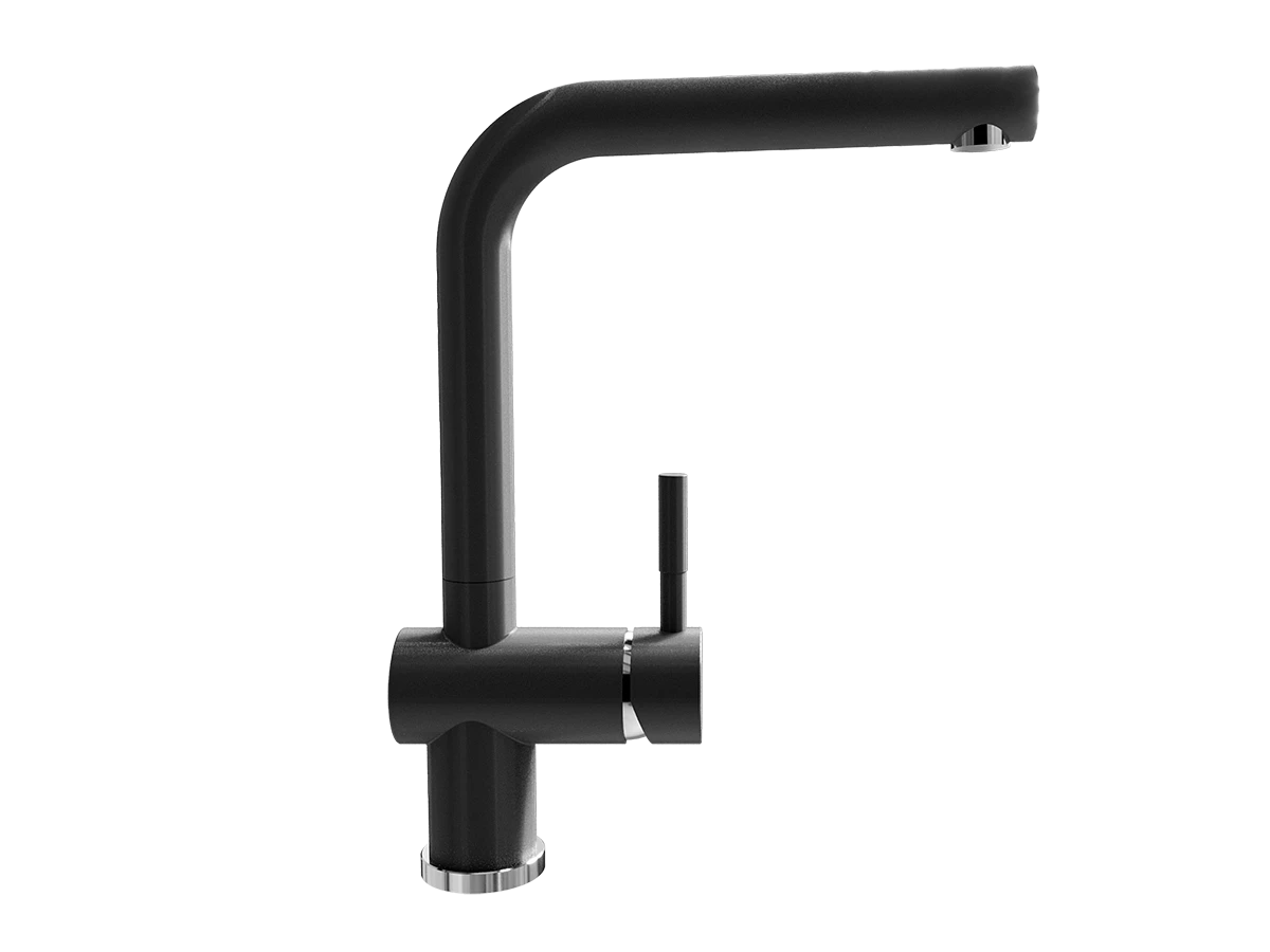 Смеситель ULGRAN Steel 022-003, цвет "вороненая сталь" (US-022-003)