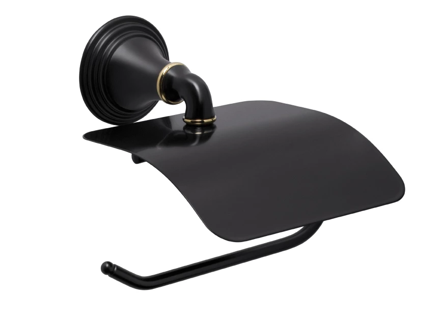 Бумагодержатель FIXSEN Luksor с крышкой (FX-71610B) - фото 1