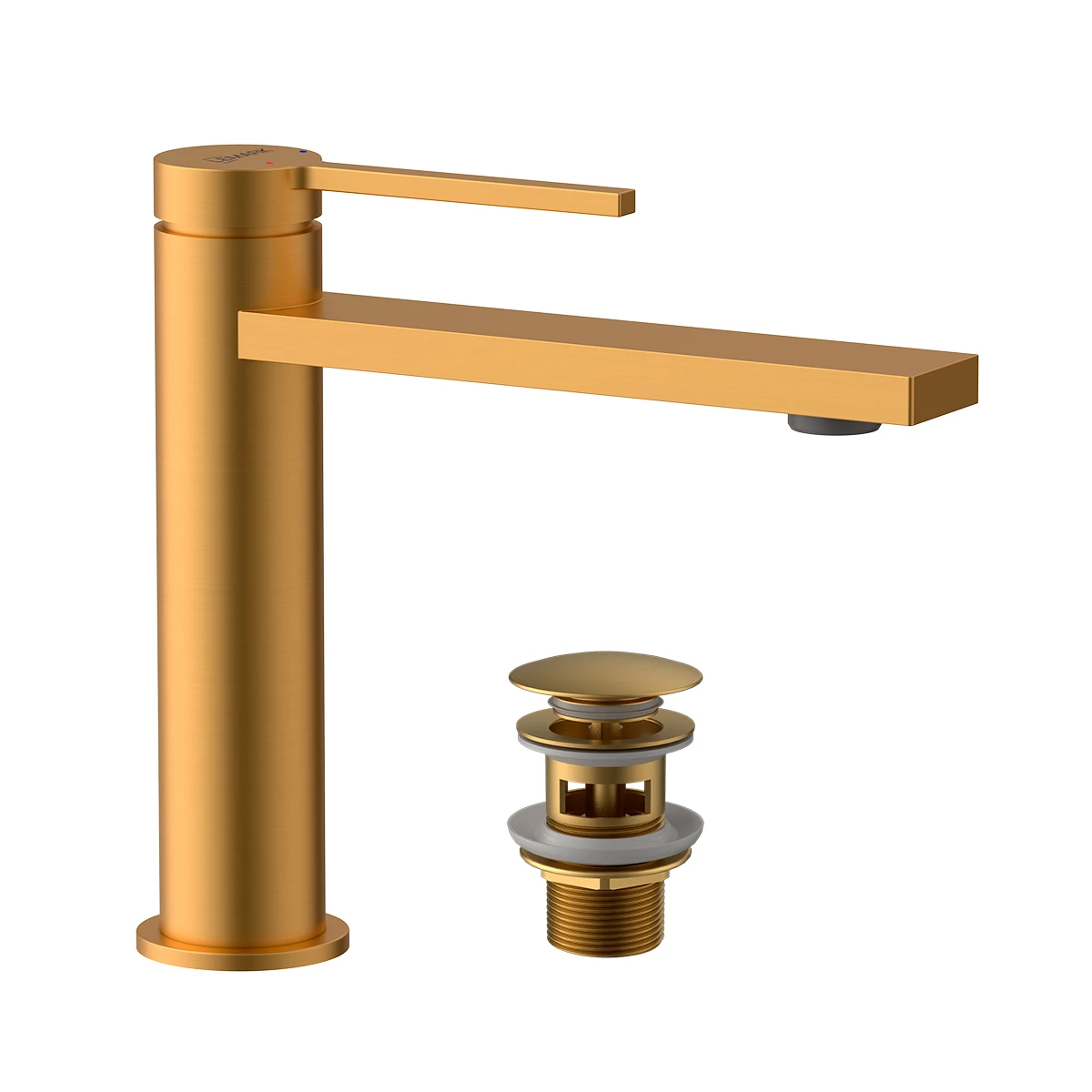 Смеситель Lemark Valday для раковины (LMF-8112B-BRG) - фото 1