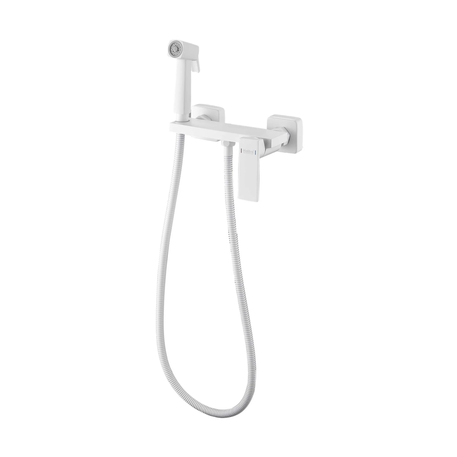 Гигиенический душ со смесителем Haiba белый (HB5517-8) - фото 1