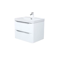 Тумба с умывальником IDDIS Cloud X подвесная, 70 см, белый (CLX70W0i95K)