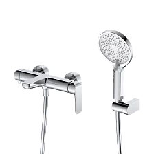 Смеситель для ванны с душем DQ Düsseldorf короткий излив хром (DA1723201)