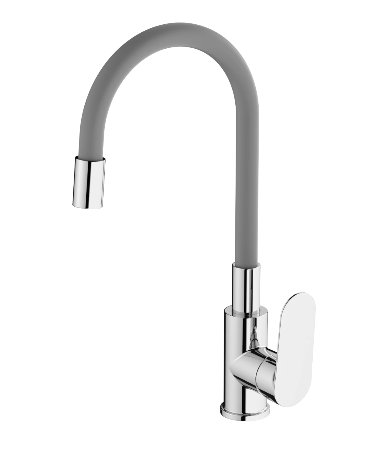 Смеситель для кухни HAIBA хром/серый (HB73796) - фото 1