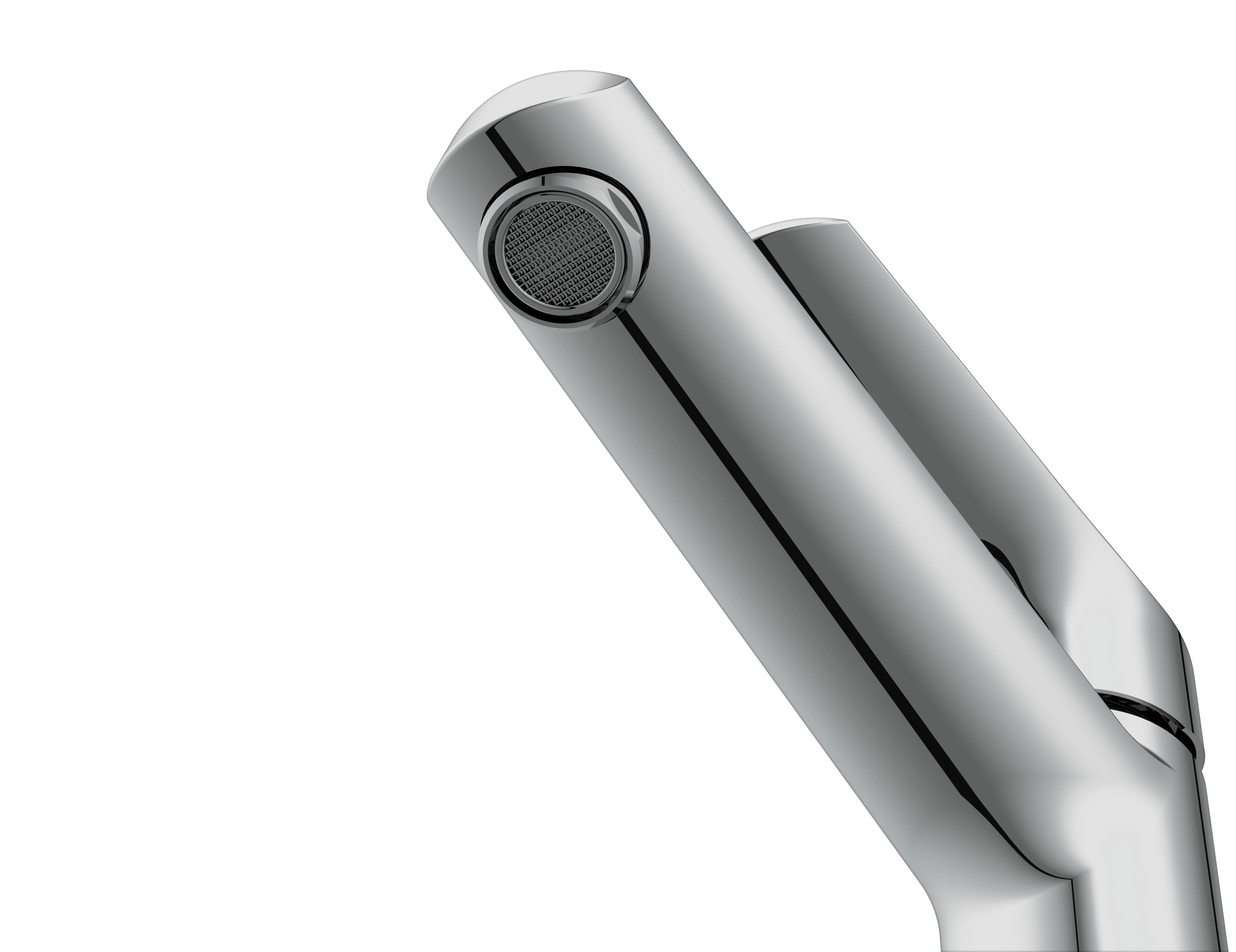 Смеситель для раковины высокий Cersanit FLAVIS однорычажный (63038) Смеситель для раковины высокий Cersanit FLAVIS однорычажный (63038) - фото 2