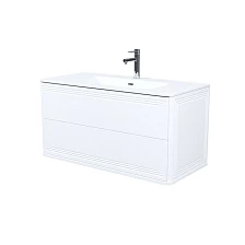 Тумба с умывальником, подвесная, 100 см, белый, Oxford Neo, IDDIS, (OXN10W0i95K)