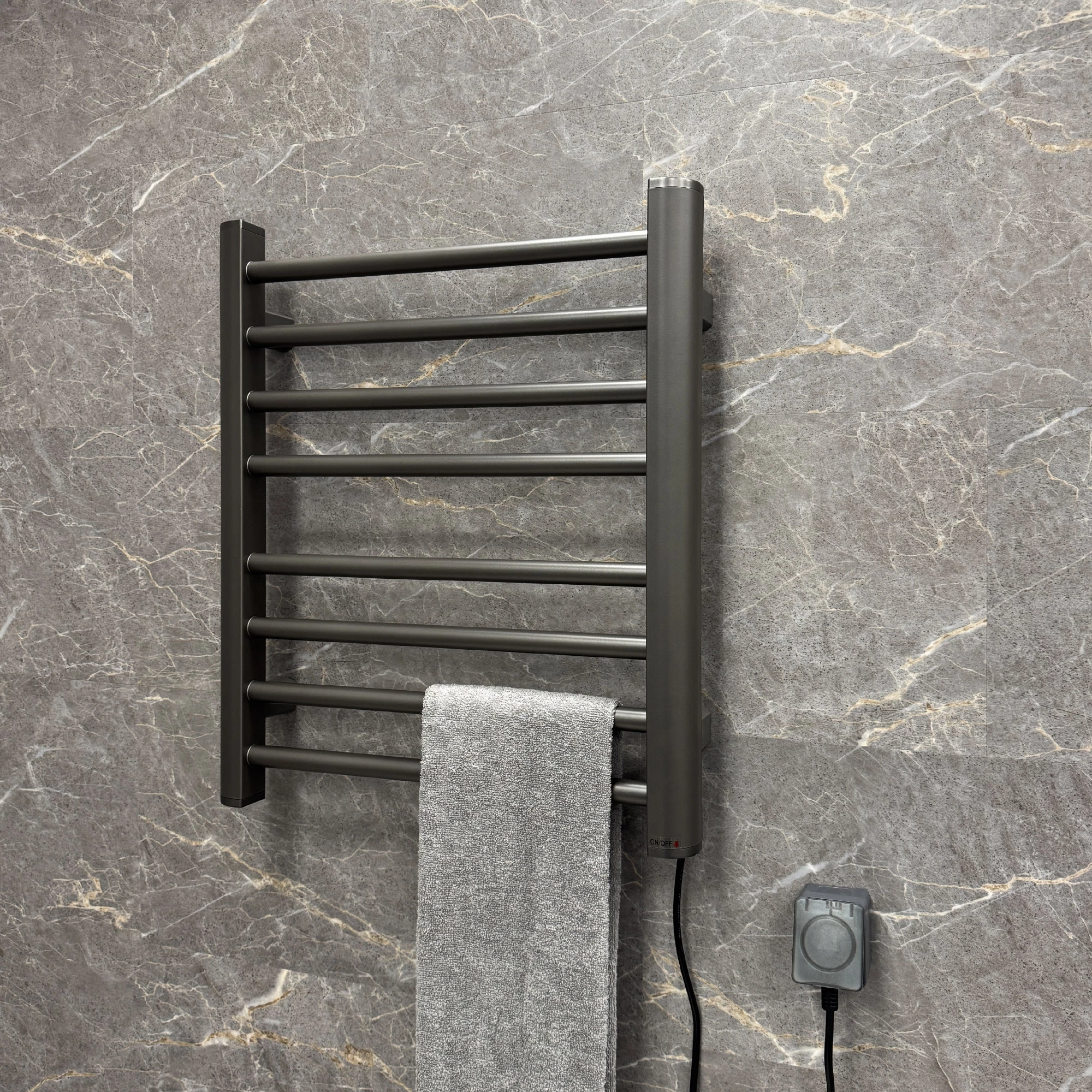Полотенцесушитель электрический Fixsen UNIVERSAL 600х500 графит (FX-7200F) Полотенцесушитель электрический Fixsen UNIVERSAL 600х500 графит (FX-7200F) - фото 3