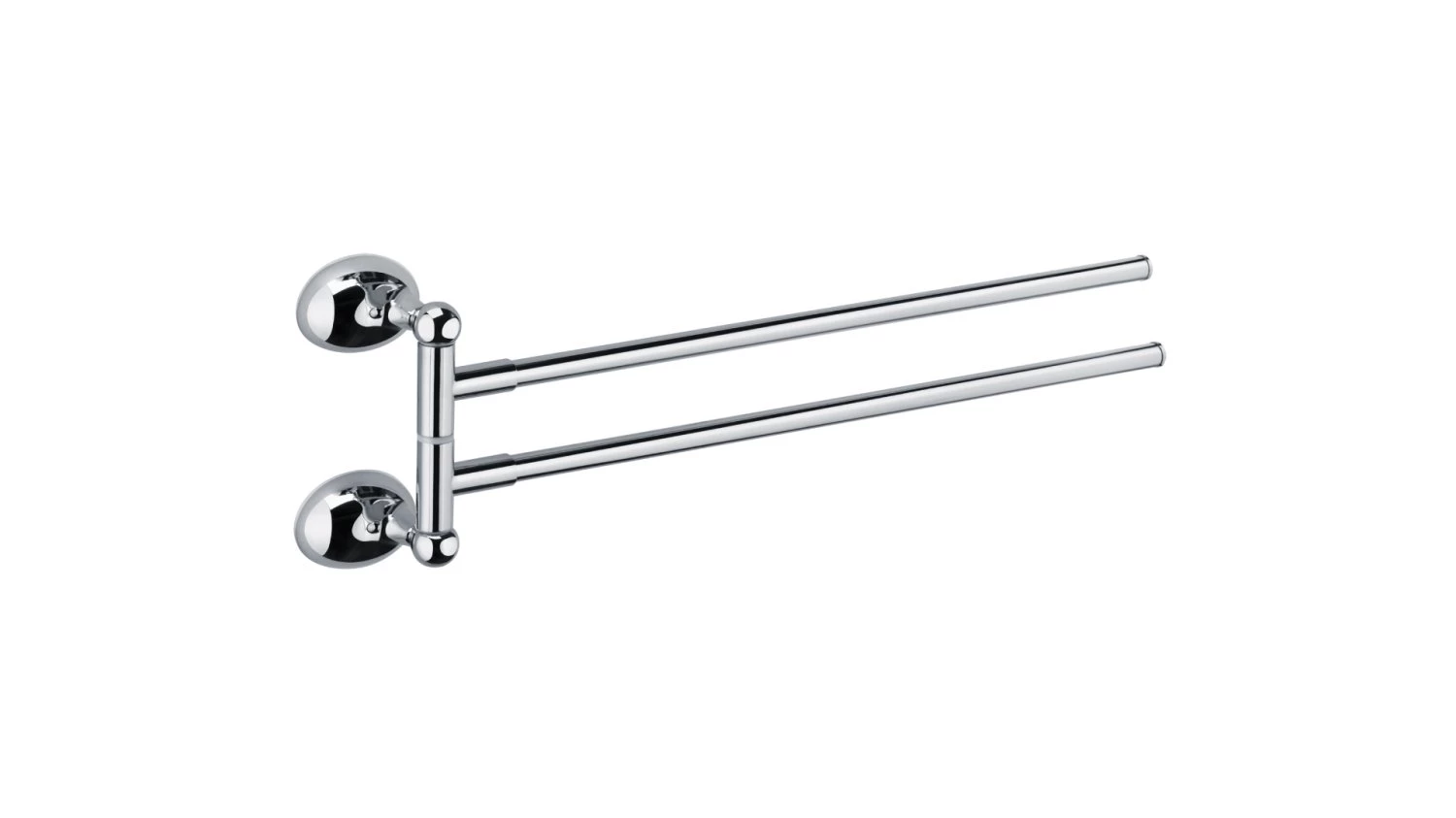 Полотенцедержатель поворотный двойной Grampus Briz  GR-3002A - фото 1