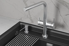 Смеситель для кухни GRANULA (8276, НЕРЖ)