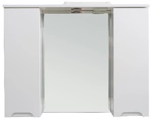 Зеркало RUSH со шкафчиками PIONEER 90 Белый глянец (PIM79290W) - фото 1