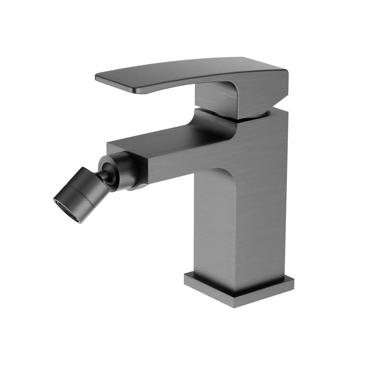 Смеситель Raglo для биде  монолитный, графит (R01.50.09) - фото 1