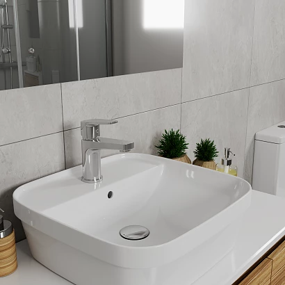 Смеситель для умывальника хром RUSH Bali (BA3835-11) Смеситель для умывальника хром RUSH Bali (BA3835-11) - фото 3