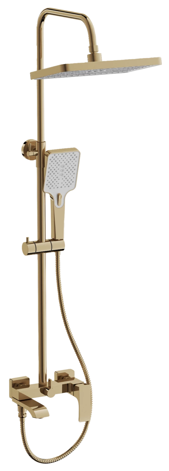 Душевая система BELZ золотой (B24507-5)