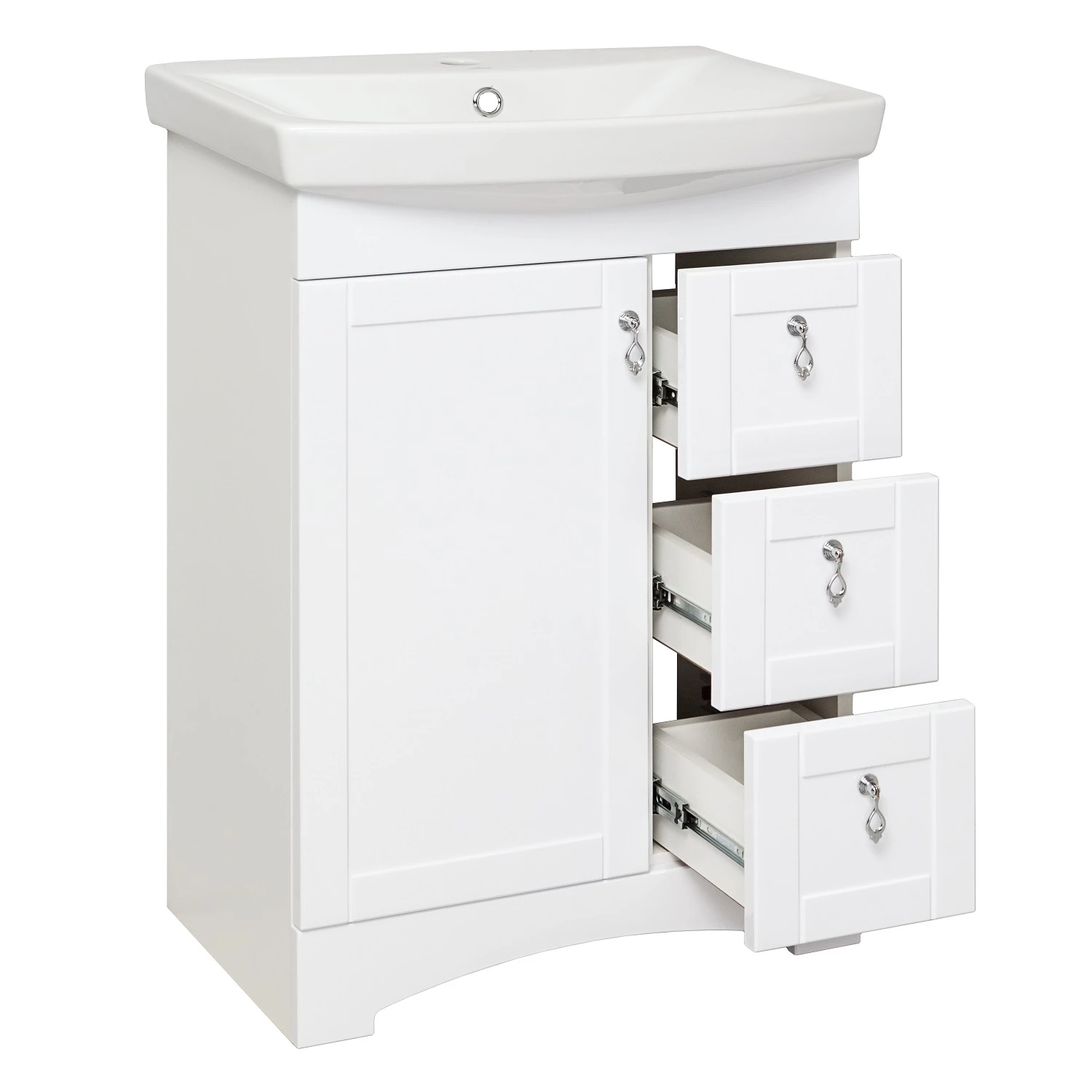 Тумба Runo Мерида 60 под умывальник УТ000002241 (Carina 60) (00-00000823) - фото 2