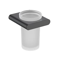 Стакан для зубных щеток Timo Luiro черный матовый (18433/03)