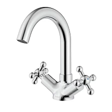 Смеситель Rossinka для раковины с поворотным изливом (G02-64)