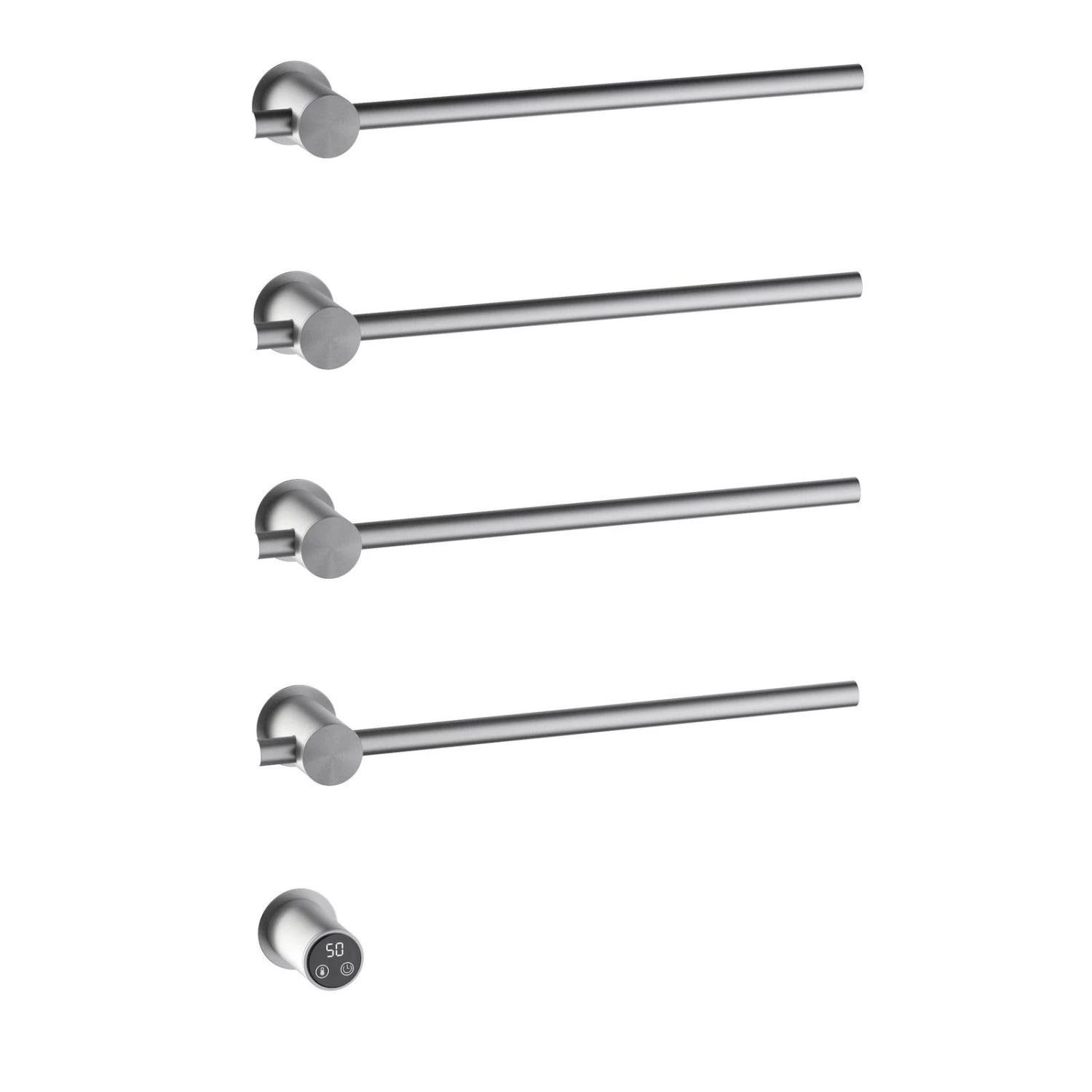 Полотенцесушитель электрический, встроенный Timo Saona никель (040/13SM) - фото 1