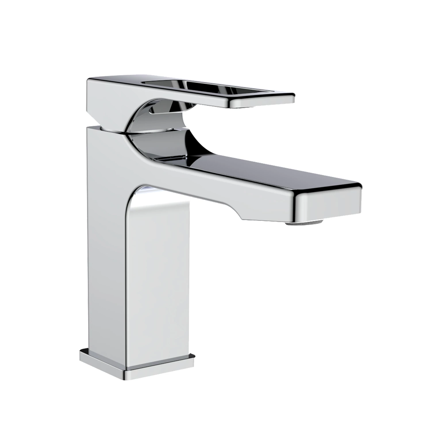 Смеситель Splenka для раковины монолитный, хром (S55.10) - фото 1