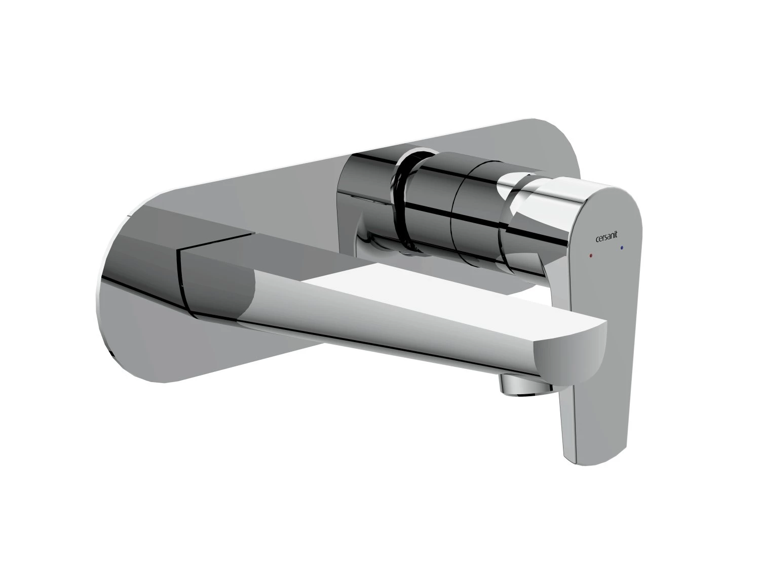 Смеситель для раковины Cersanit MODUO встраиваемый однорычажный (64096) - фото 1