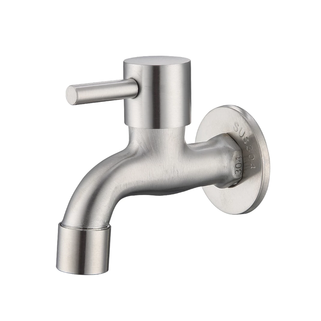 Кран Splenka для бани и сауны угловой, сатин (S249.71) - фото 1