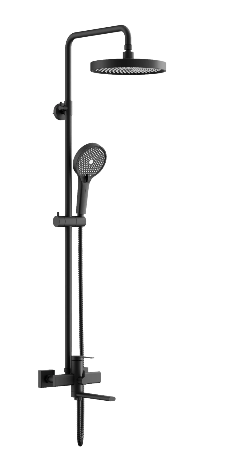 Душевая система BELZ черный (B24813-7) - фото 1