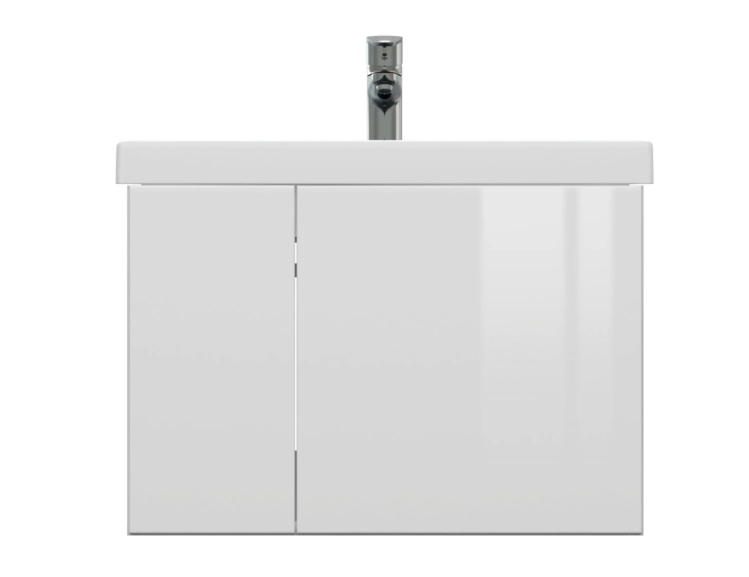Тумба подвесная Cersanit COLOUR 60 белый под раковину S-UM-COM60/1-w (COMO 60) (64258) - фото 2