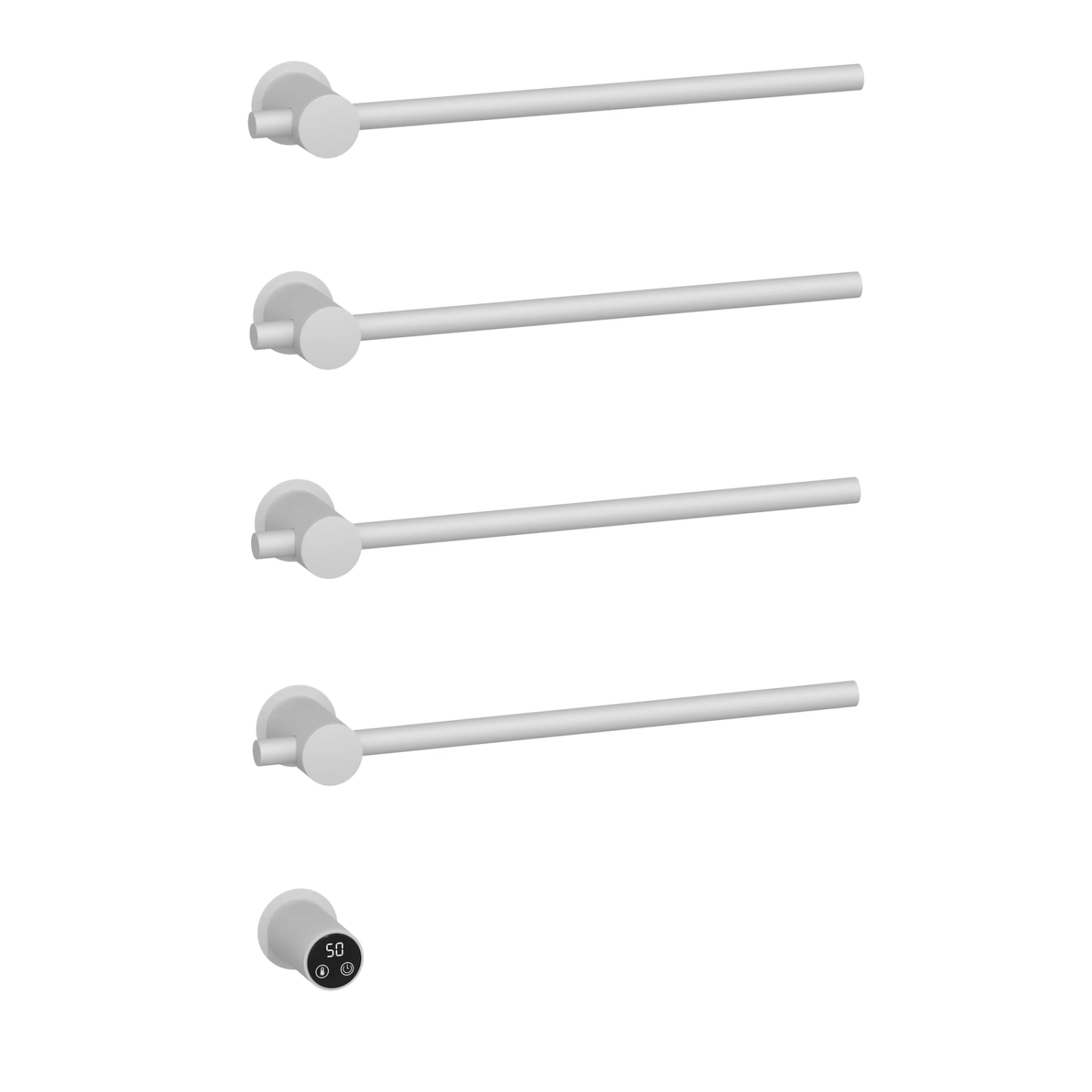 Полотенцесушитель электрический, встроенный Timo Saona белый матовый (040/16SM)