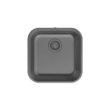 Мойка IDDIS Mate нерж. сталь, графит, 446*446 (MAT44GMi77)