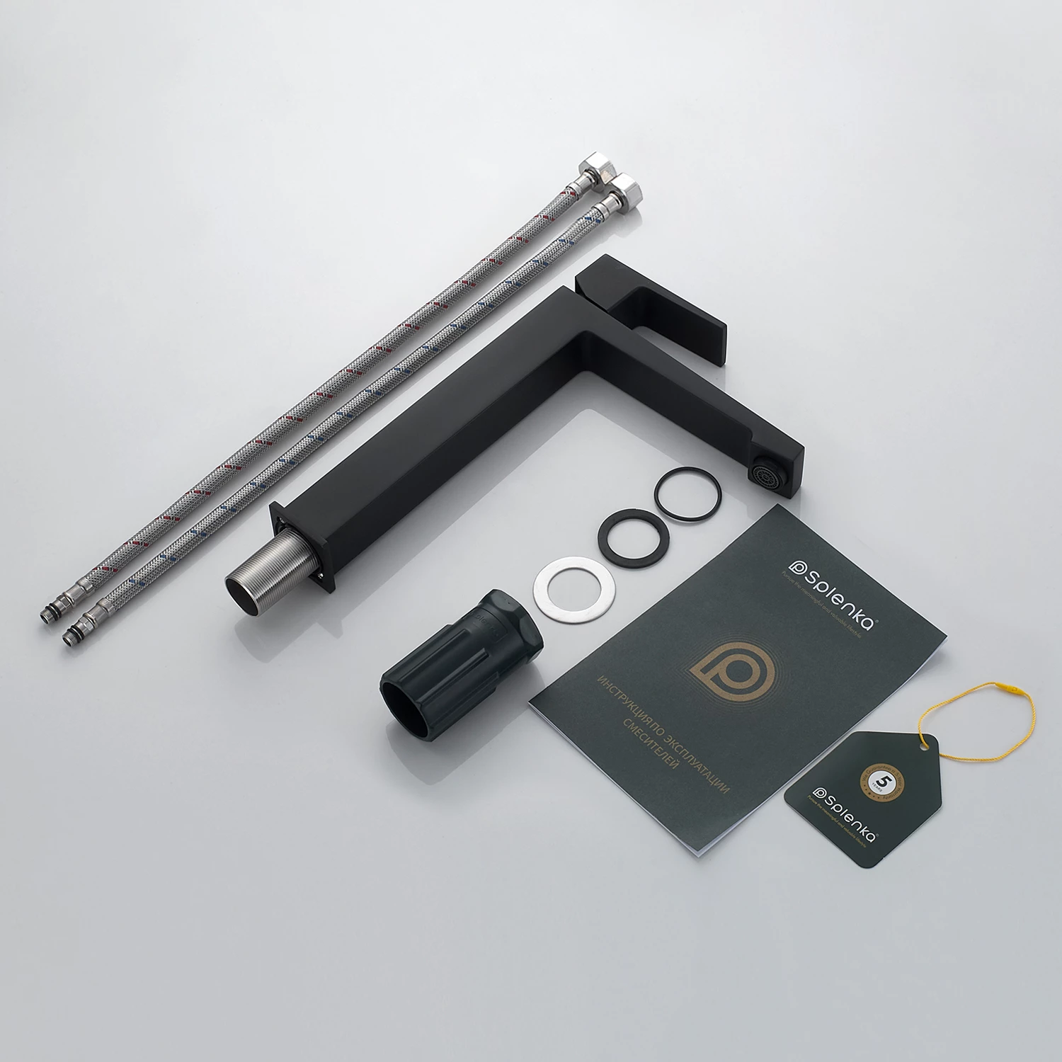 Смеситель Splenka высокий для умывальника  (S01.15.06) - фото 8