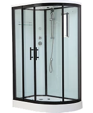 Душевая кабина Timo Standart Black 120*85*220  (T-6602BL)