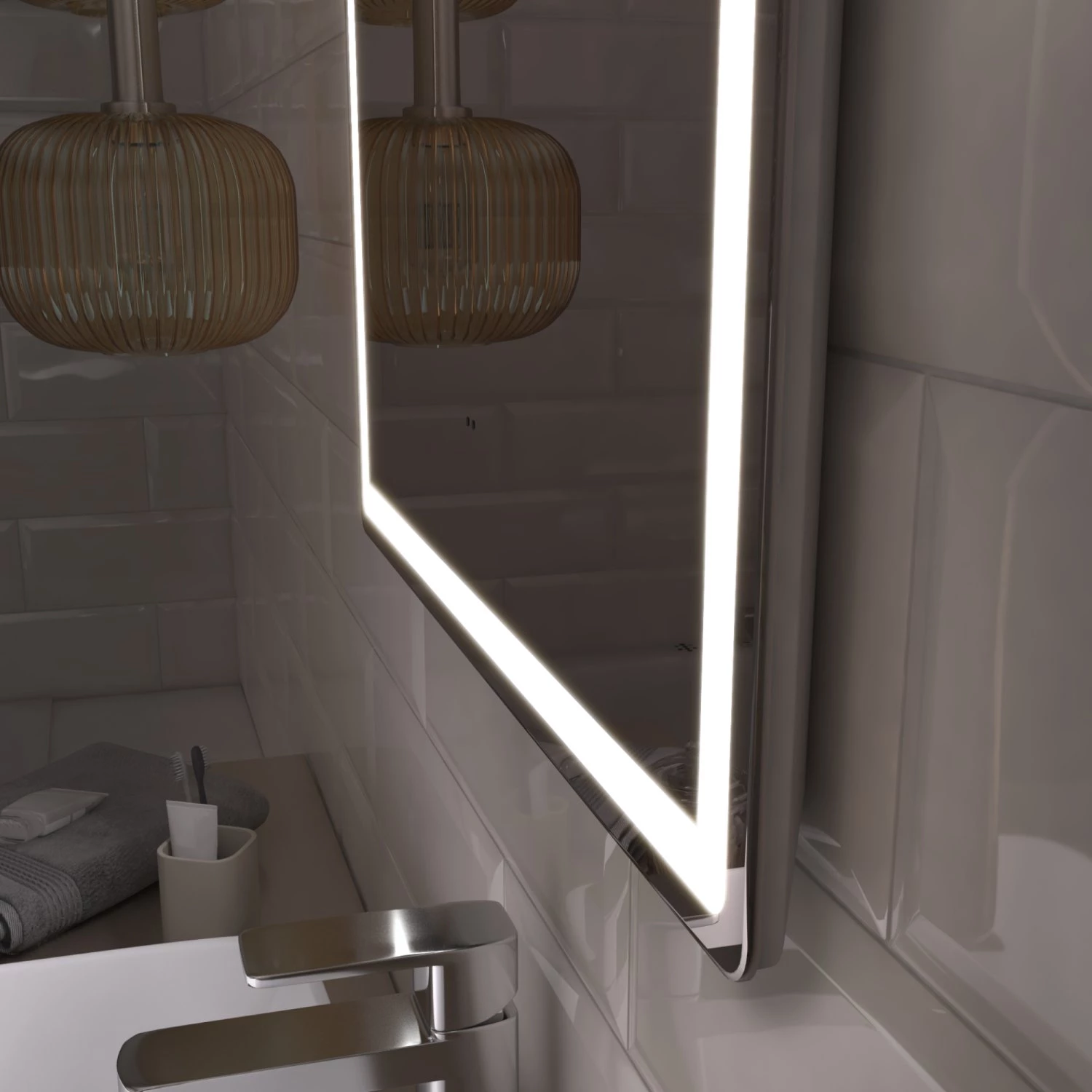 Зеркало VIGO Geometry Comfort 800 (62) - фото 2