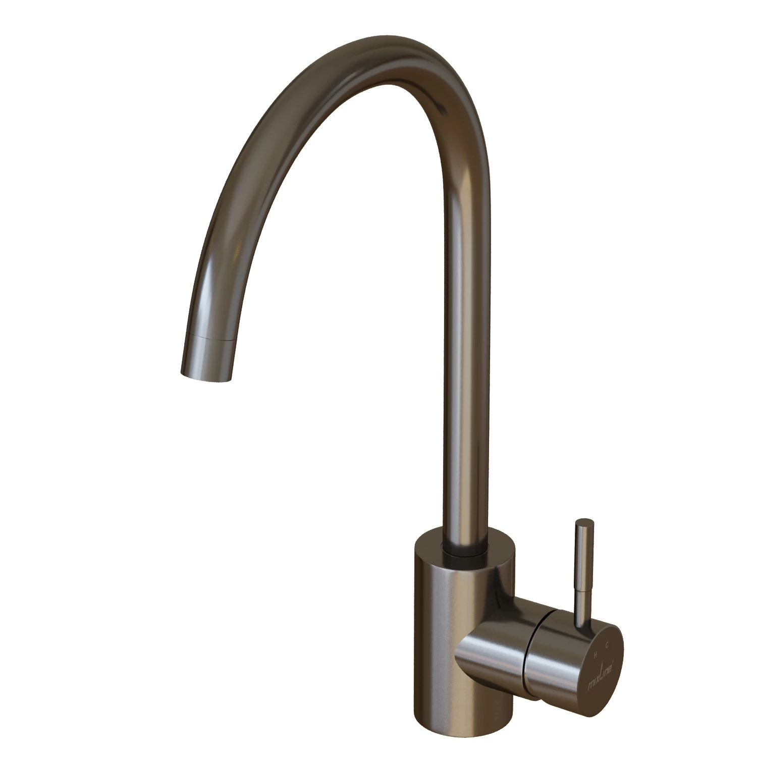 Смеситель для кухни 35k MIXLINE MLSS-0303BL трубчатый излив, ЧЕРНЫЙ ГРАФИТ (553817) Смеситель для кухни 35k MIXLINE MLSS-0303BL трубчатый излив, ЧЕРНЫЙ ГРАФИТ (553817) - фото 3