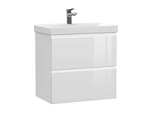 Тумба подвесная Cersanit MODUO 60 узкая белый под раковину S-UM-MOD60SL/1 (MODUO SLIM 60) (64125)