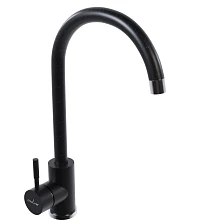 Смеситель для кухни MIXLINE ML-GS15 35к (343) антрацит высок. излив (550696)