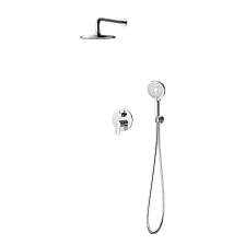 Душевая система для ванны и душа DQ Leipzig встраиваемая хром (DA1765701)