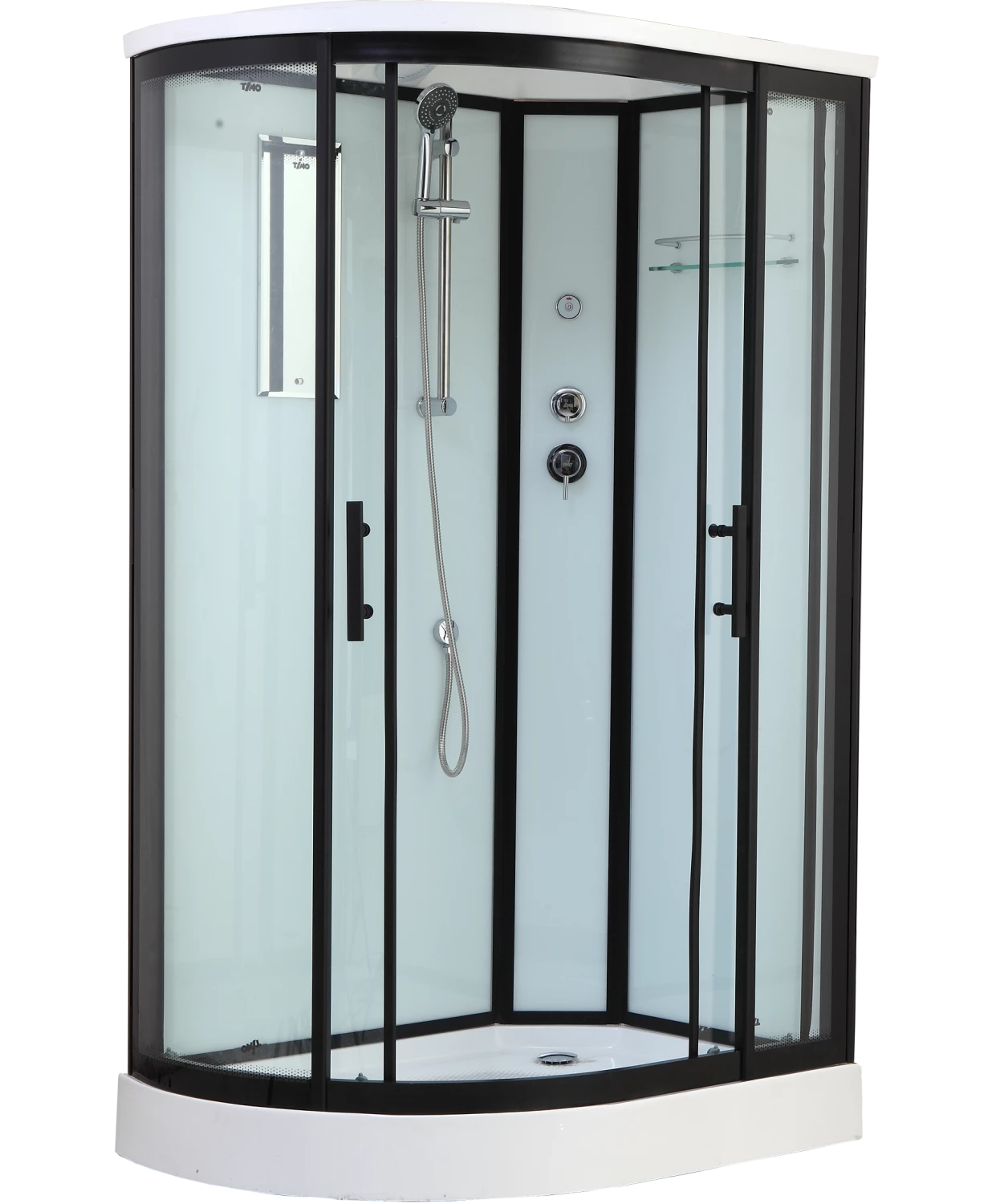Душевая кабина Timo Standart Black 120*85*220  (T-6602BL) - фото 2