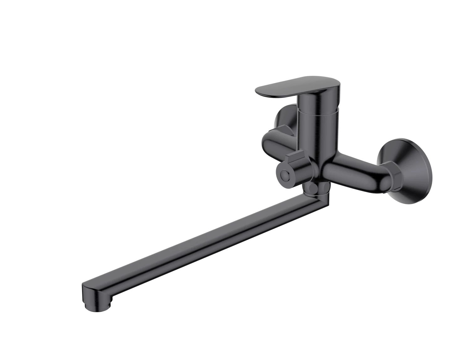 Смеситель для ванны HAIBA оружейная сталь (HB22796-3) - фото 1