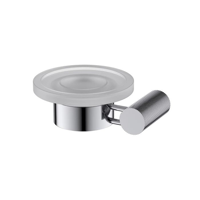 Мыльница IDDIS Дюна (Duna) матовое стекло, нержавеющая сталь, хром глянцевый (DUNSBG0i42)