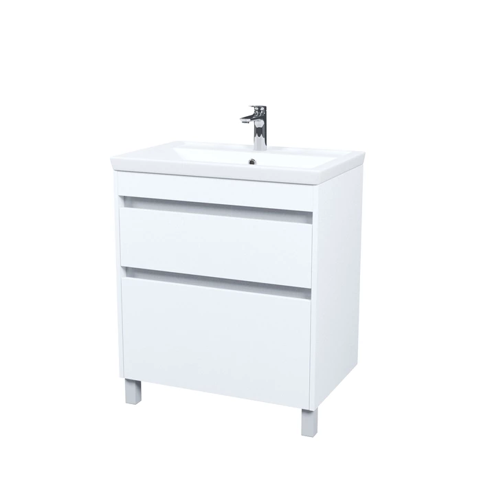 Тумба с умывальником, напольная, 70 см, белый, Zodiac X, IDDIS, (ZDX70WFi95K) - фото 1