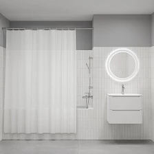 Штора для ванной IDDIS Бэйс (Base) 200x180 см, полиэстер, белый (BS08P18i11)