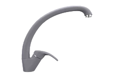 Смеситель для кухни ULGRAN Quartz бетон (UQ-007-05)