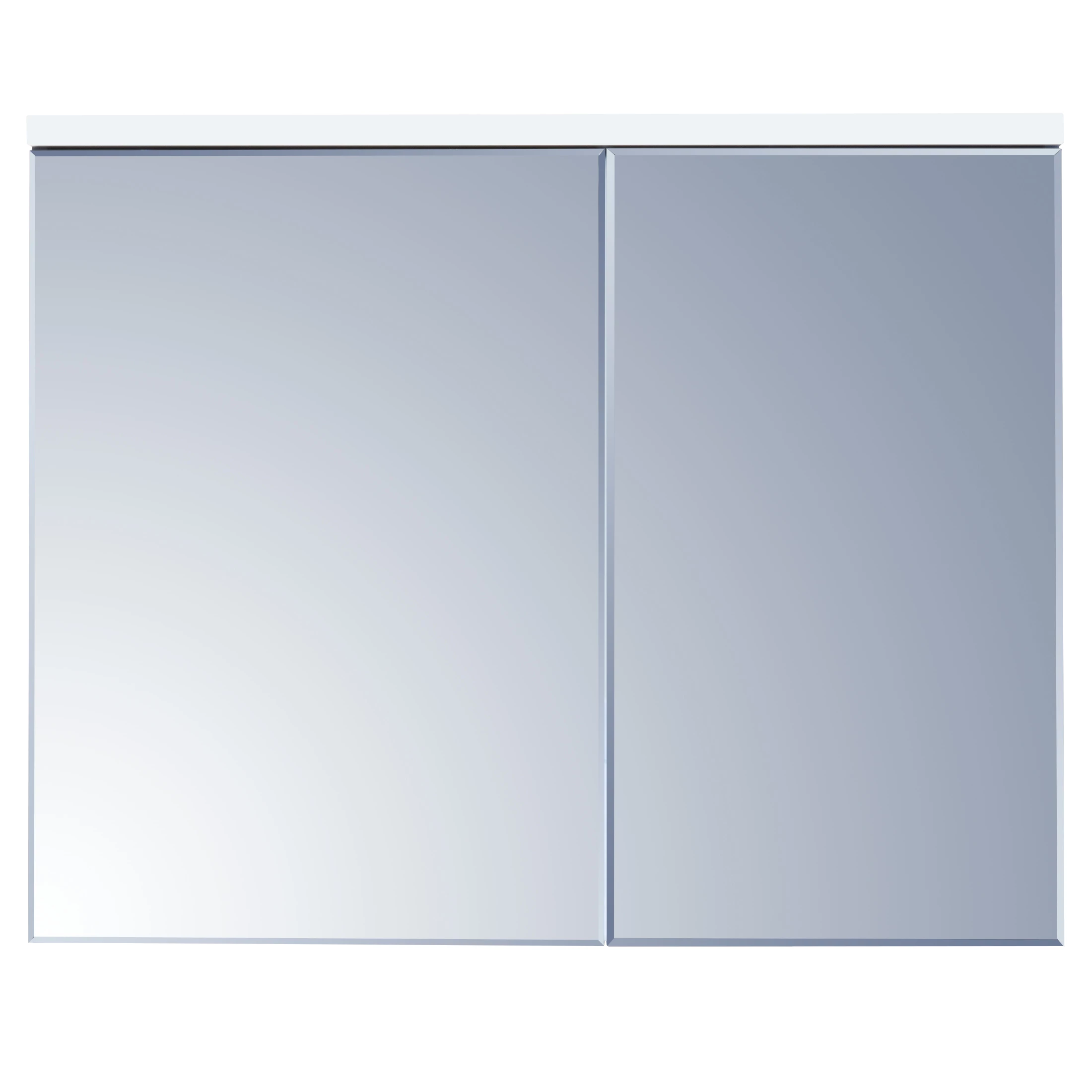 Зеркальный шкаф Aquaton Брук 100 белый (1A200702BC010) - фото 4