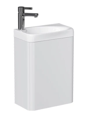 Тумба Velvex Bio 40 Maxi под раковину rkBIO.40-81 (Bio) (tp.BIO.BIO.MAXI.40.1D белый глянец) - фото 1