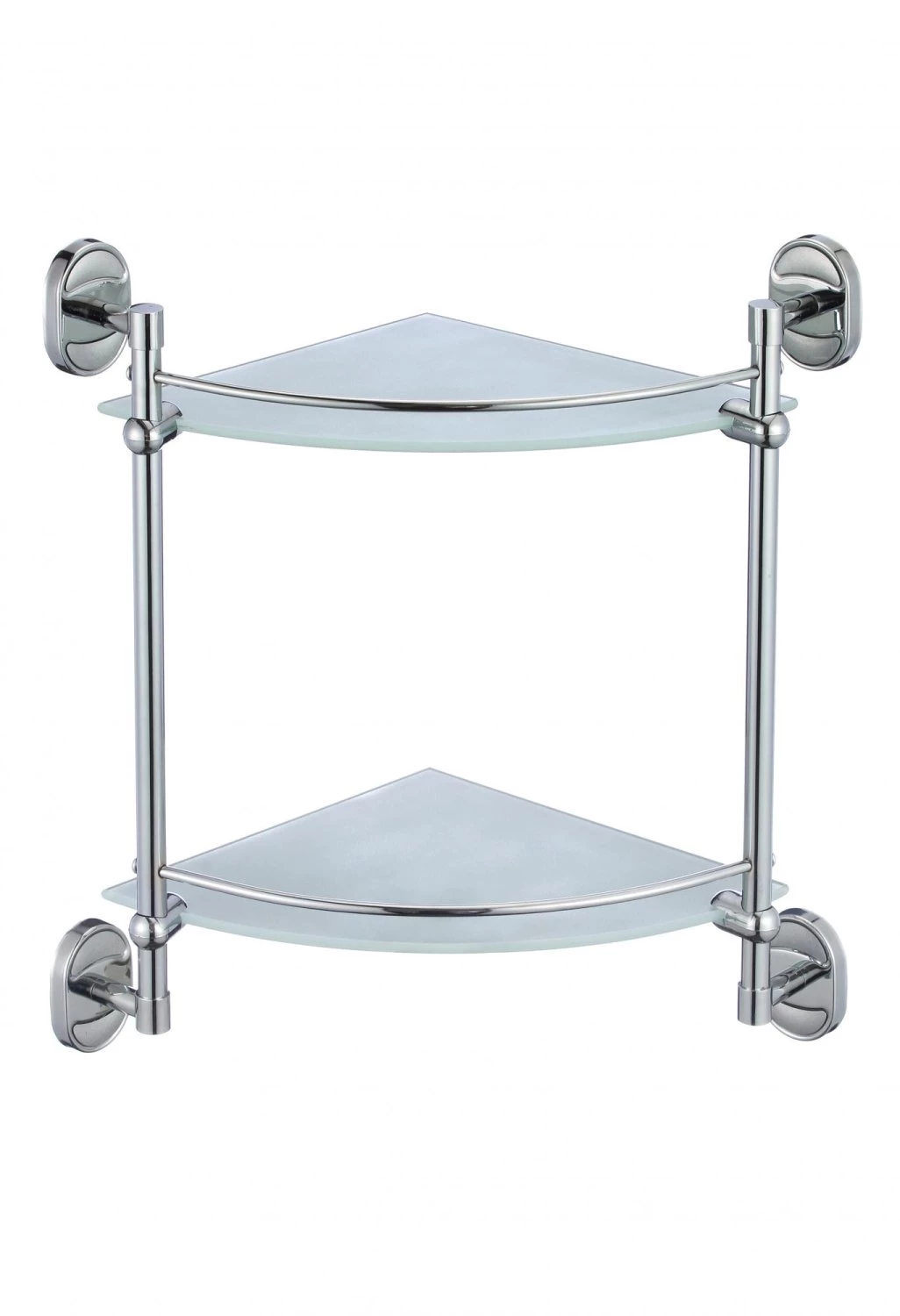 Полка угловая двойная (стеклянная) Savol 70 (S-007073-2) - фото 1