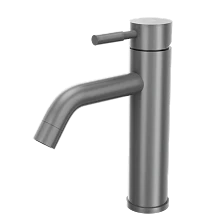 Смеситель для умывальника RUSH Мелос (Melos) (SUS1101-11Grey)