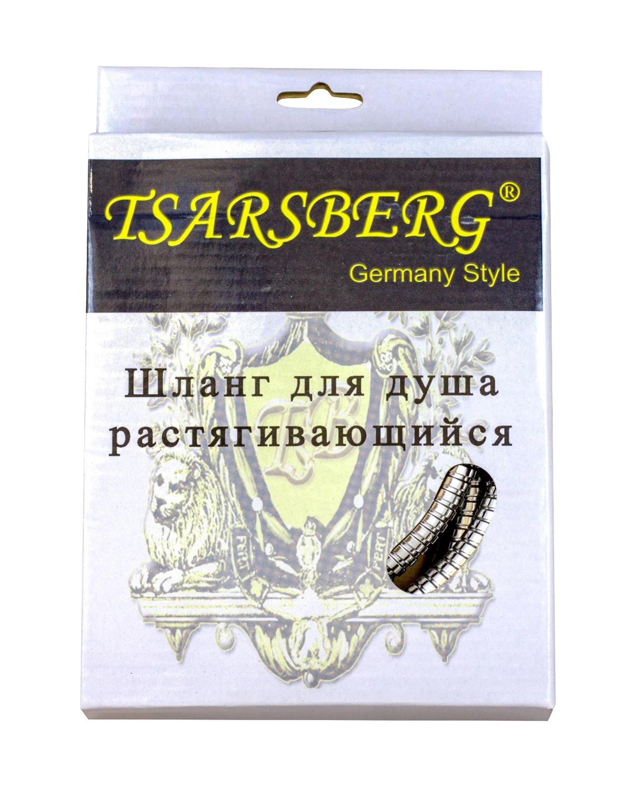 Шланг для душа TSARSBERG 150см М22хМ22 (рус/рус) (TSB-150RR) - фото 1