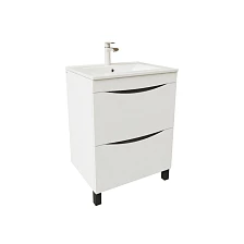 Тумба с раковиной Iddis  Cloud белая,  60 см (CLO60WFi95K)