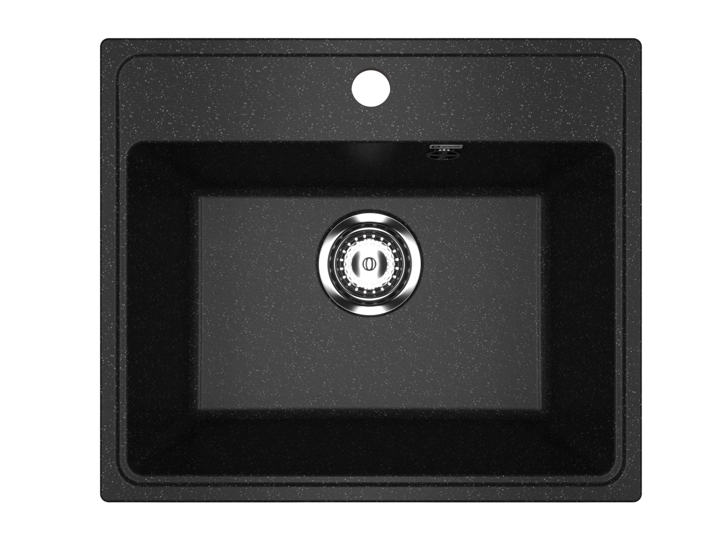 Мойка Practik черный оникс (PR-M 490-004) - фото 1