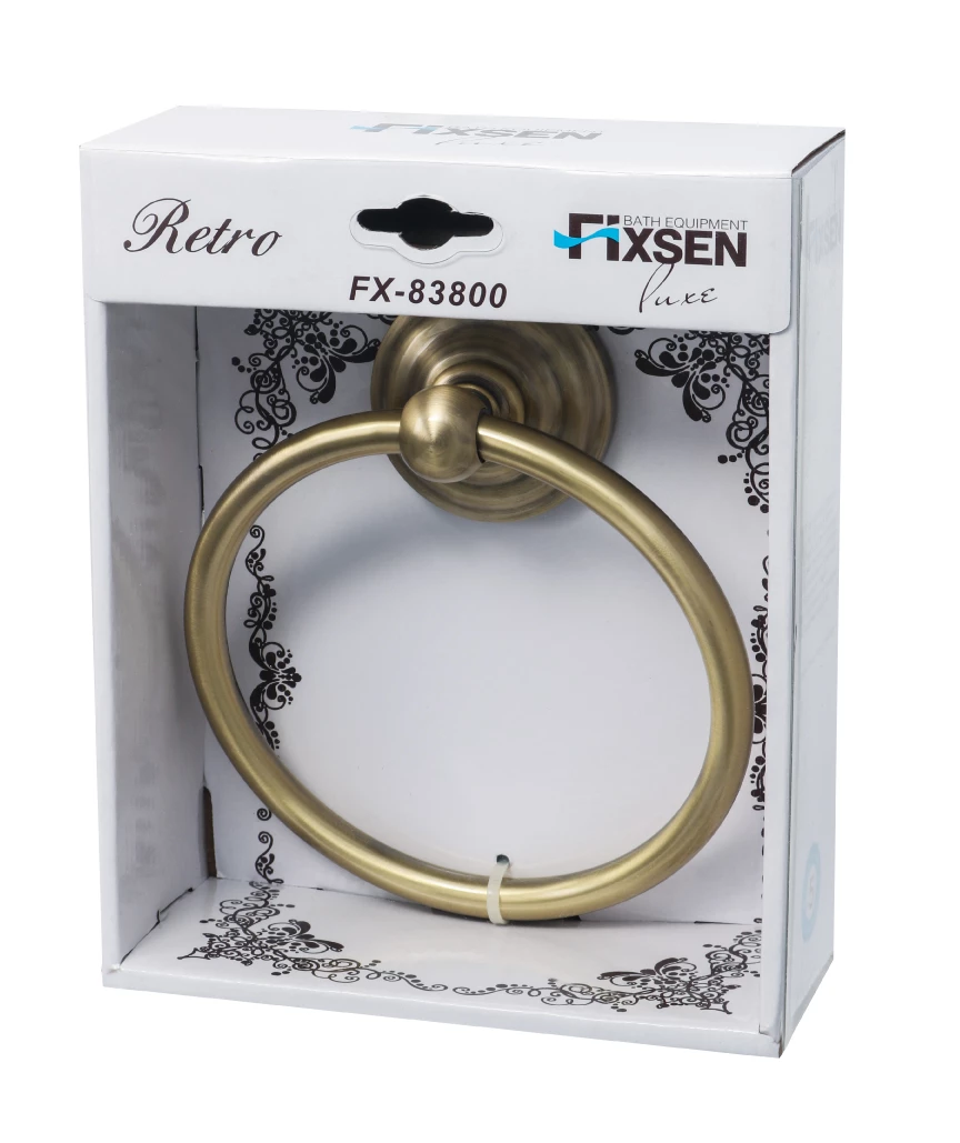 Полотенцедержатель FIXSEN Retro кольцо (FX-83811) - фото 2