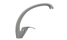 Смеситель для кухни ULGRAN Classic серый (U-007-310)